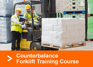 Forklift Truck Counterbalance Driver Training
